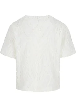 LolaLiza Textuur top met korte mouwen- Tops En T-Shirts