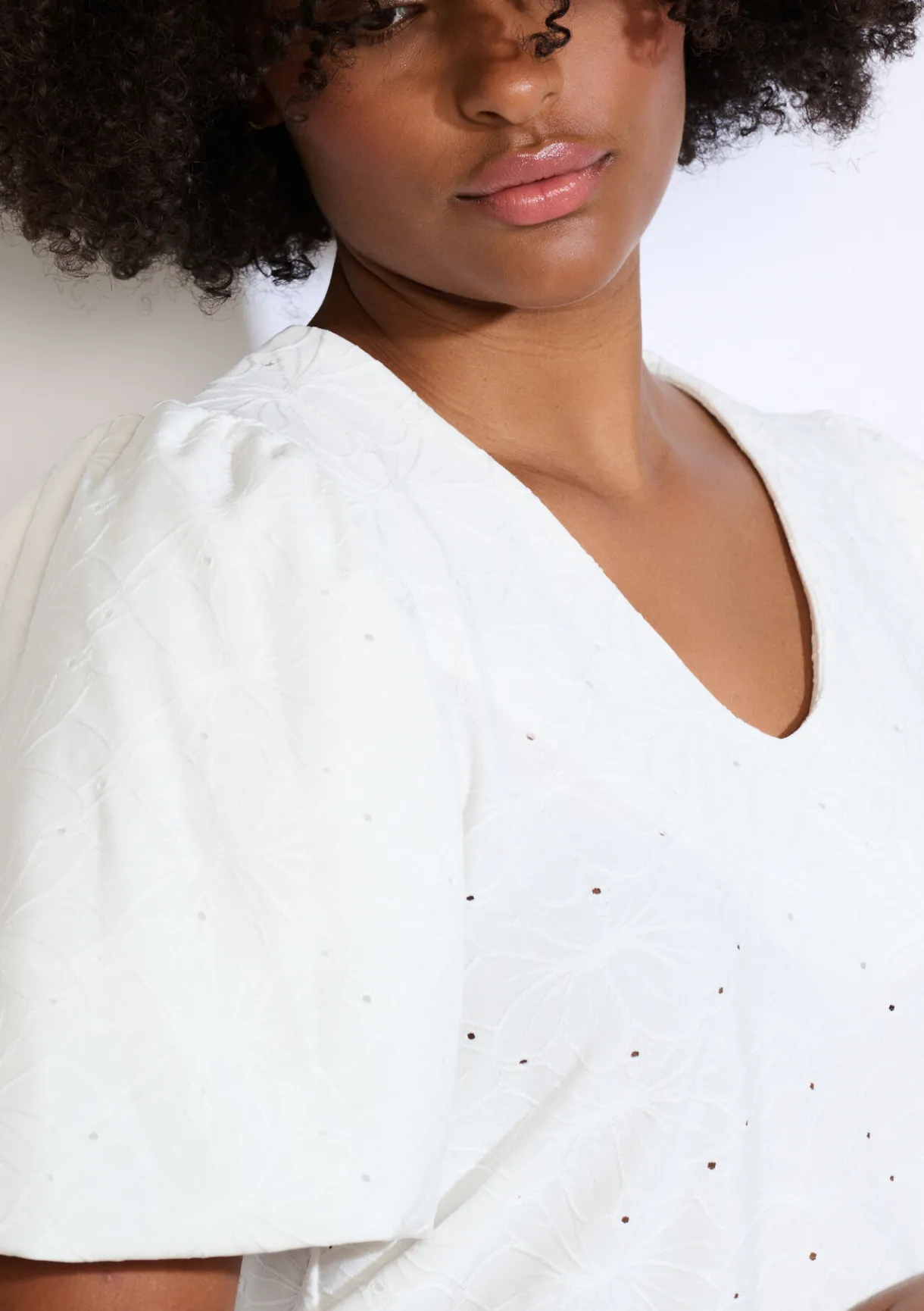 LolaLiza Top met pofmouwen- Tops En T-Shirts