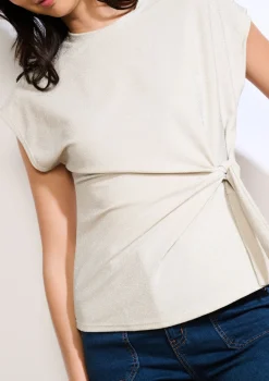 LolaLiza Top met sierlijke knoop- Tops En T-Shirts