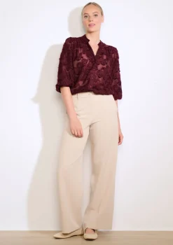 LolaLiza Transparant overhemd met structuur- Blouses En Hemden