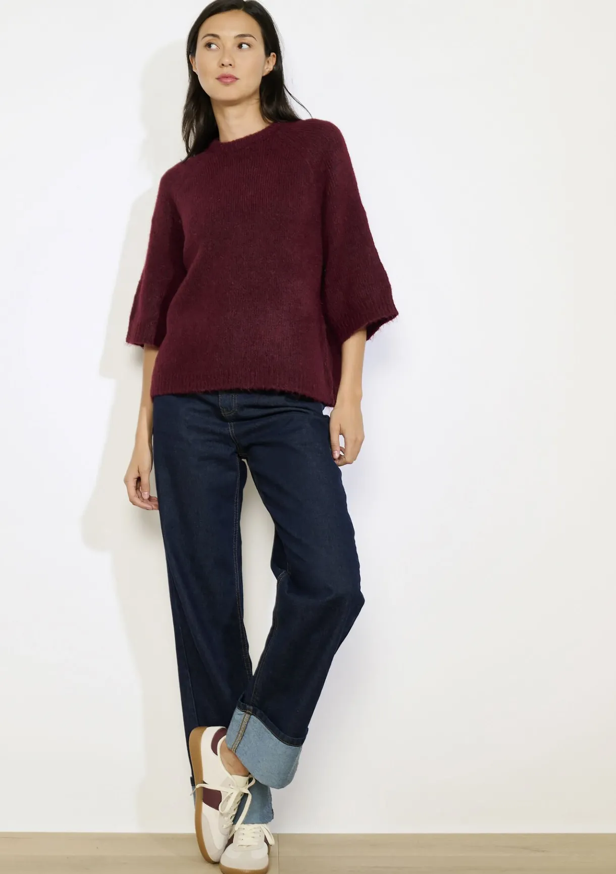 LolaLiza Trui met 3/4 raglanmouwen- Truien En Cardigans