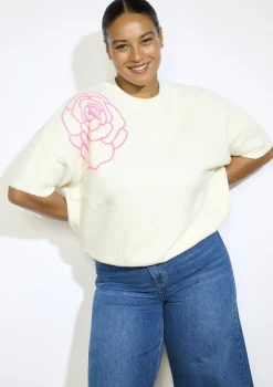 LolaLiza Trui met bloemenmotief- Truien En Cardigans