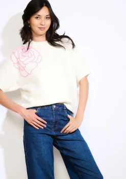 LolaLiza Trui met bloemenmotief- Truien En Cardigans