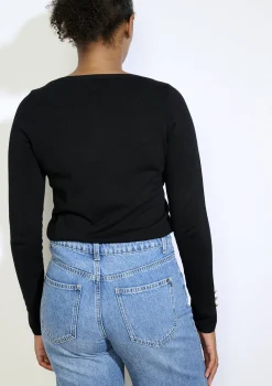 LolaLiza Trui met gouden knopen- Truien En Cardigans