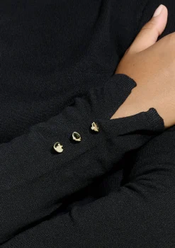 LolaLiza Trui met gouden knopen- Truien En Cardigans