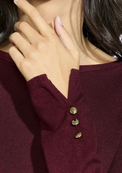 LolaLiza Trui met gouden knopen- Truien En Cardigans