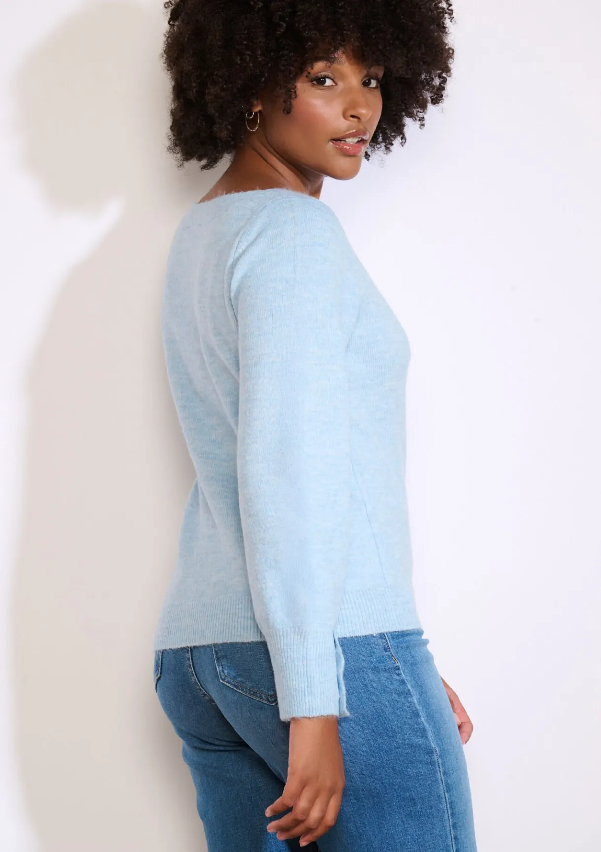 LolaLiza Trui met knopen op mouw- Truien En Cardigans