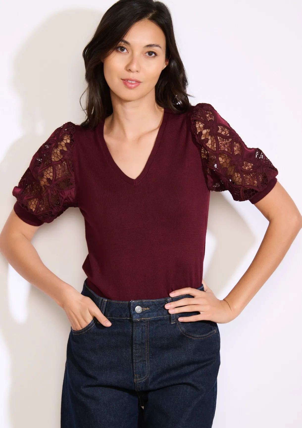 LolaLiza Trui met korte kanten mouwen- Truien En Cardigans