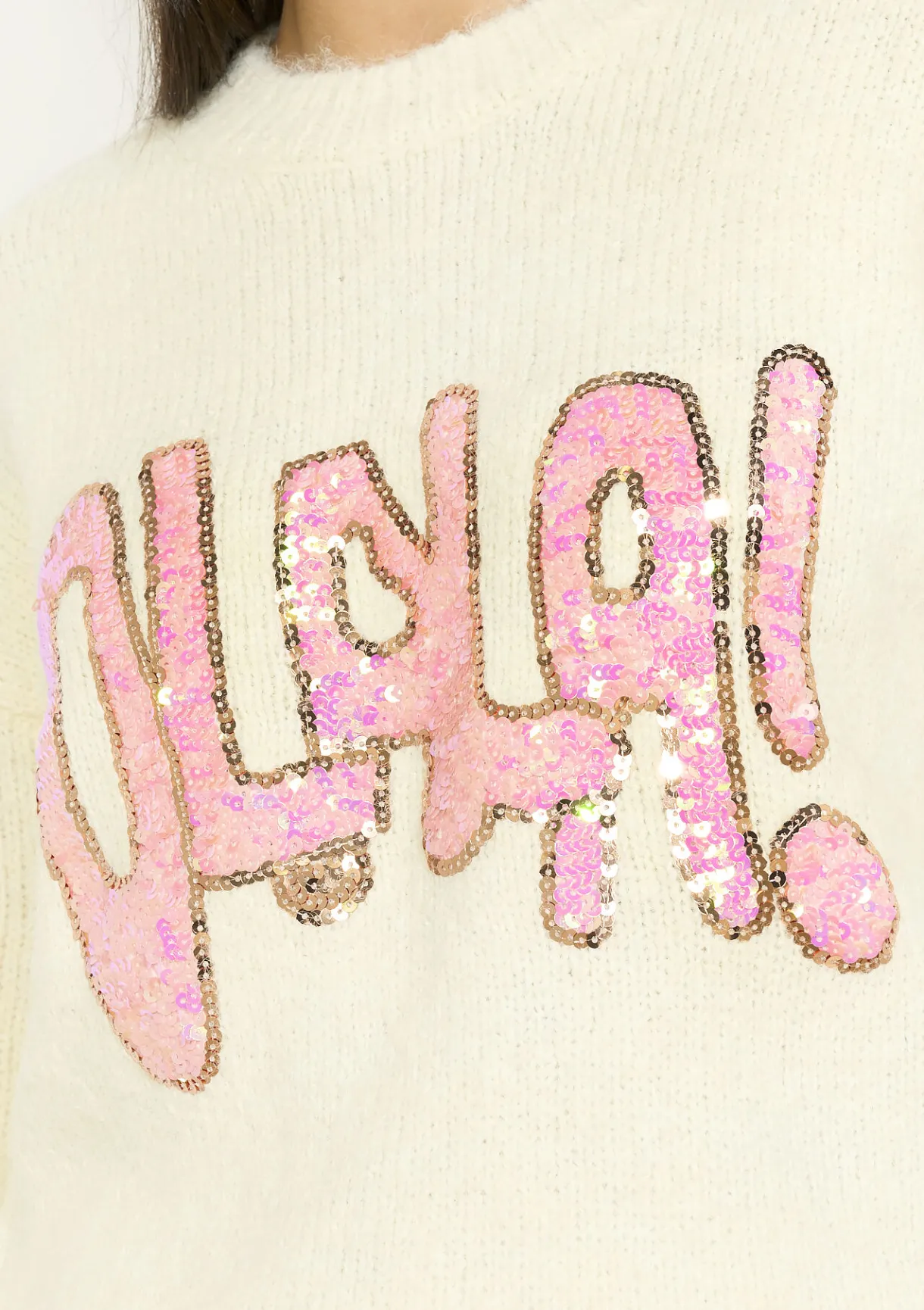 LolaLiza Trui met pailletten- Truien En Cardigans