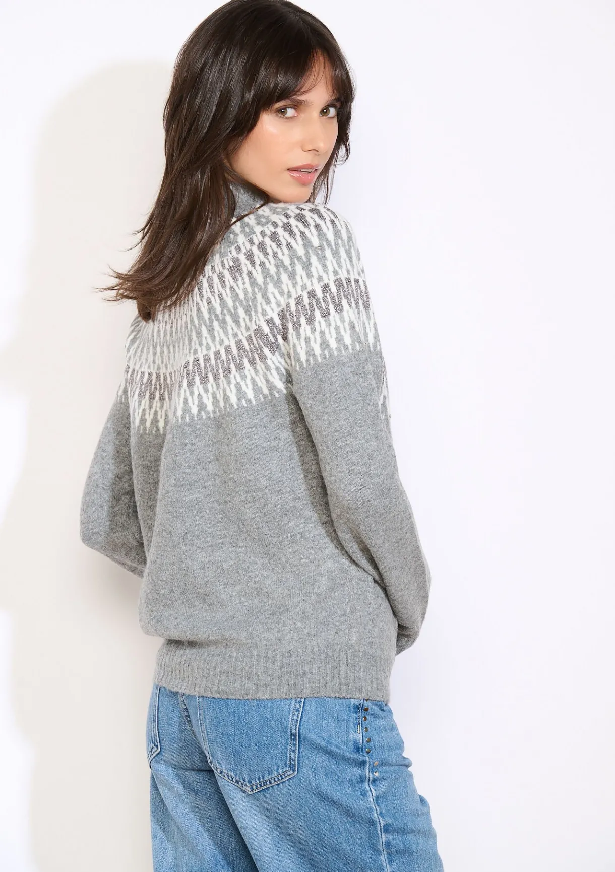 LolaLiza Trui met parelaccent- Truien En Cardigans