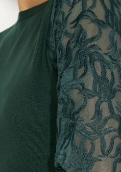 LolaLiza Trui met transparante mouwen- Truien En Cardigans