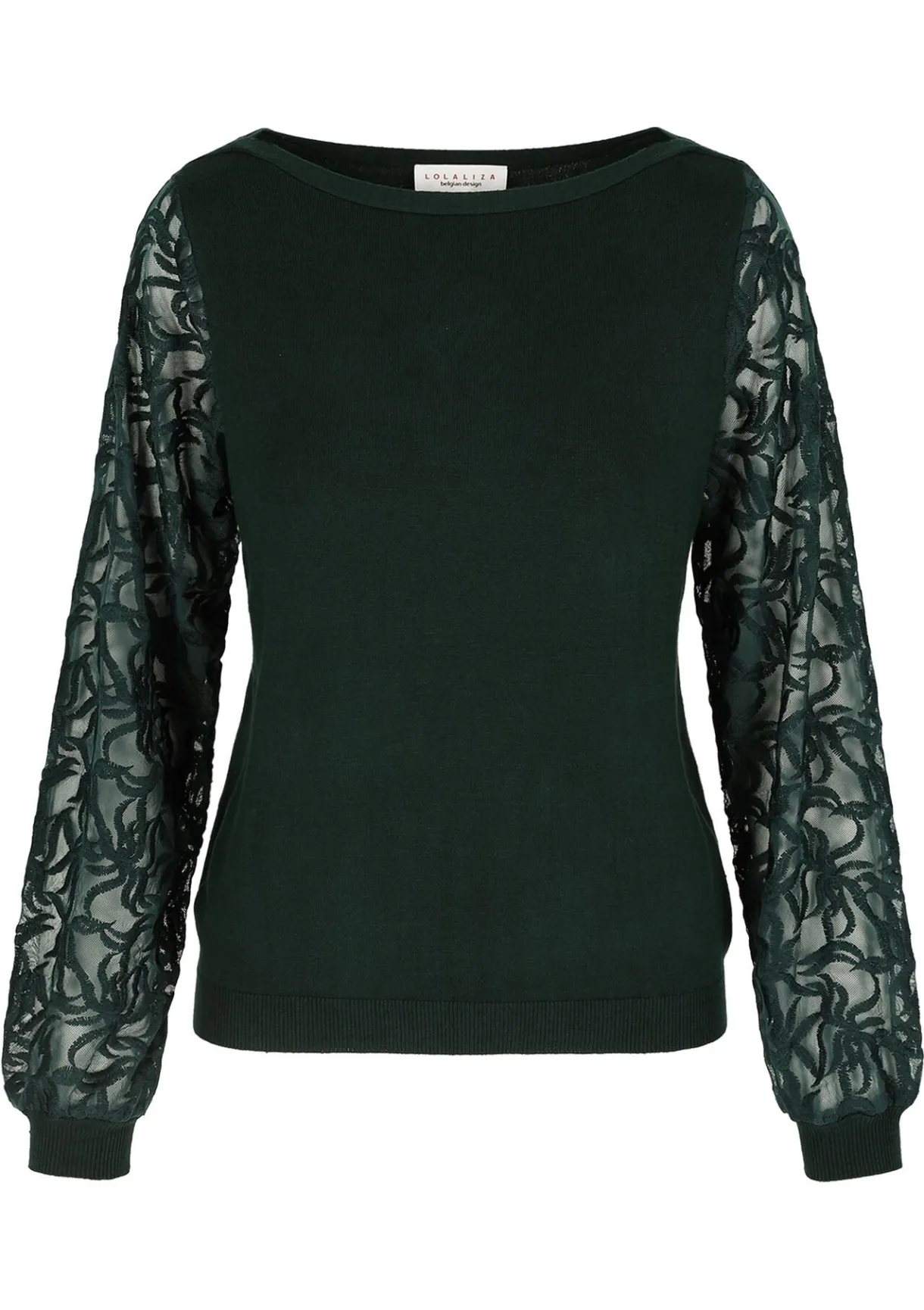 LolaLiza Trui met transparante mouwen- Truien En Cardigans