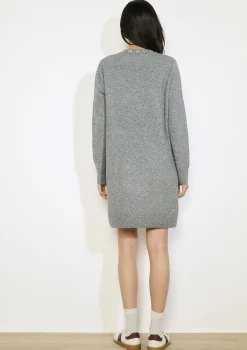 LolaLiza trui-jurk met sierkraag- Jurken