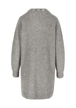 LolaLiza trui-jurk met sierkraag- Jurken