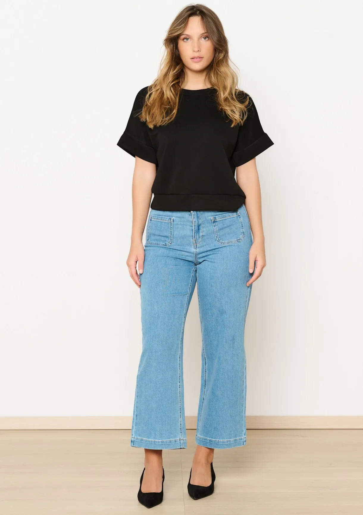 LolaLiza T-shirt in sweatstof- Tops En T-Shirts|Sweats