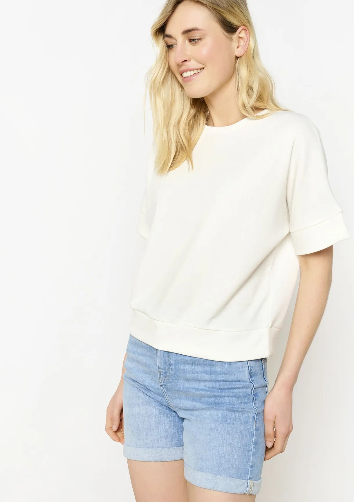 LolaLiza T-shirt in sweatstof- Tops En T-Shirts|Sweats