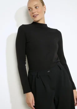 LolaLiza T-shirt lange mouwen met col- Tops En T-Shirts