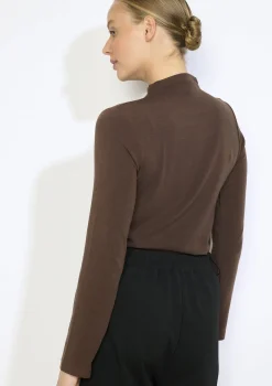 LolaLiza T-shirt lange mouwen met col- Tops En T-Shirts