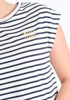 LolaLiza T-shirt met geborduurde tekst- Tops En T-Shirts