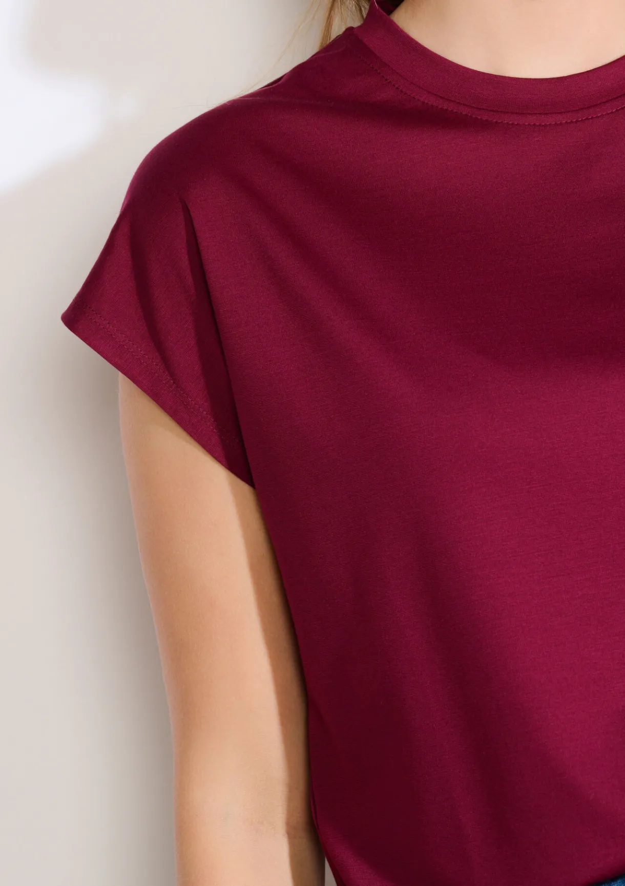 LolaLiza T-shirt met kapmouwen- Tops En T-Shirts