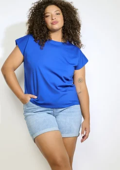 LolaLiza T-shirt met kapmouwen- Tops En T-Shirts