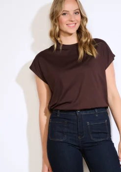 LolaLiza T-shirt met kapmouwen- Tops En T-Shirts