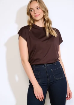 LolaLiza T-shirt met kapmouwen- Tops En T-Shirts