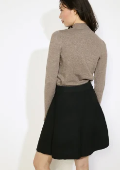 LolaLiza Uitlopende gebreide rok- Rokken