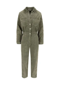 LolaLiza Velours jumpsuit met knopen- Jumpsuits