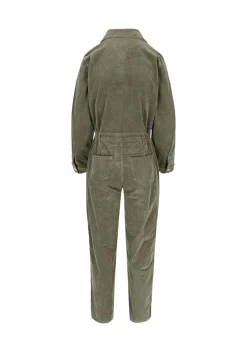 LolaLiza Velours jumpsuit met knopen- Jumpsuits