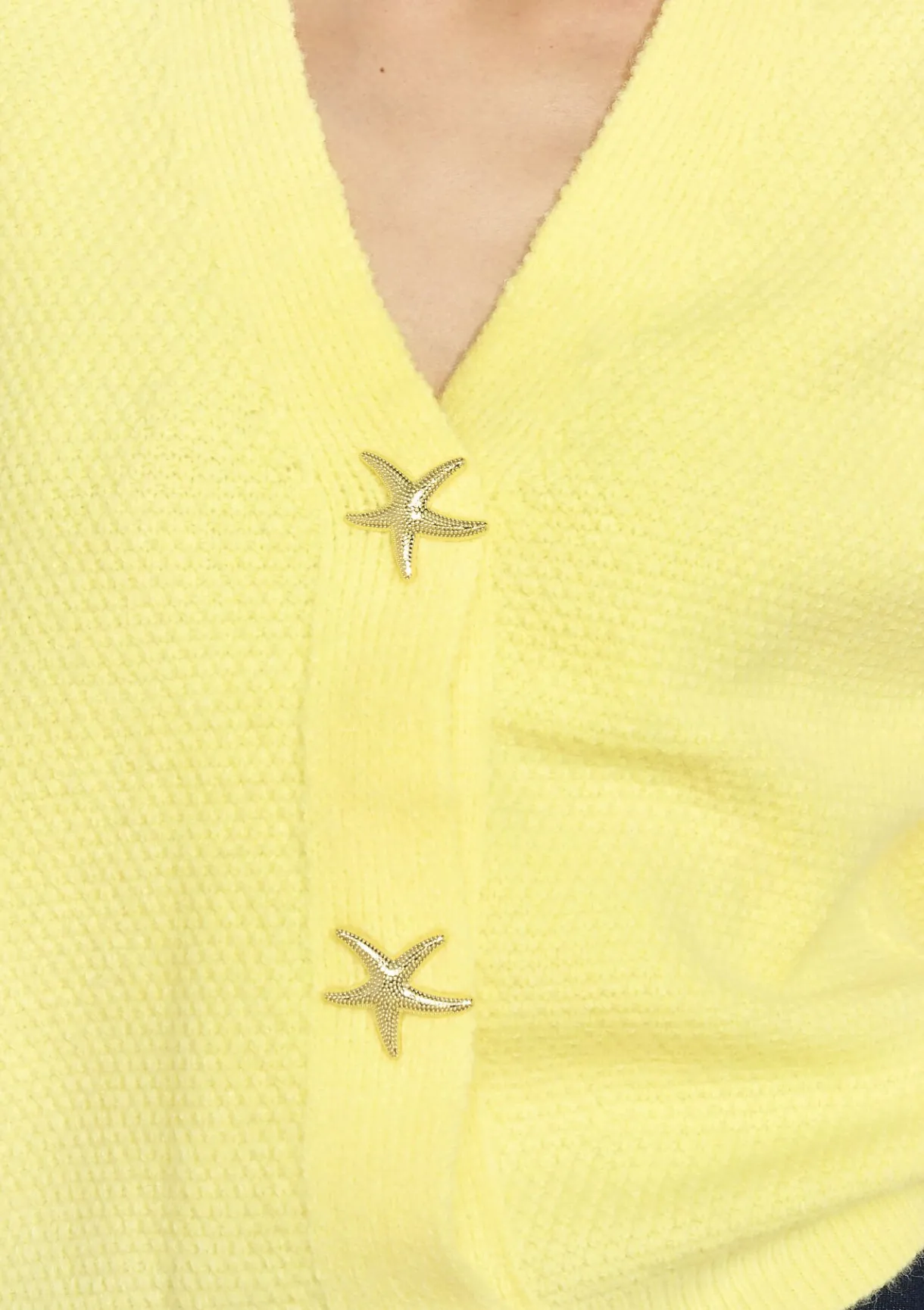 LolaLiza Vest met korte mouwen en V-hals- Truien En Cardigans