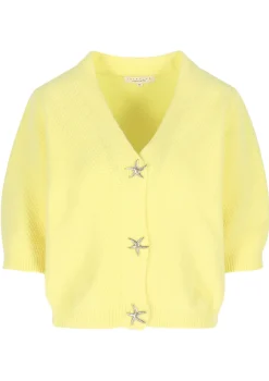 LolaLiza Vest met korte mouwen en V-hals- Truien En Cardigans