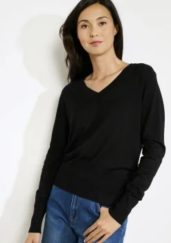 LolaLiza V-hals trui met knoopjes- Truien En Cardigans