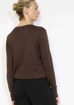 LolaLiza V-hals trui met knoopjes- Truien En Cardigans