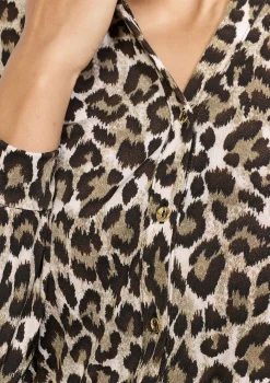 LolaLiza Vloeiende blouse met print- Tops En T-Shirts