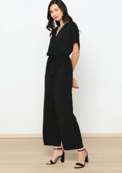 LolaLiza Vloeiende jumpsuit met ceintuur- Jumpsuits