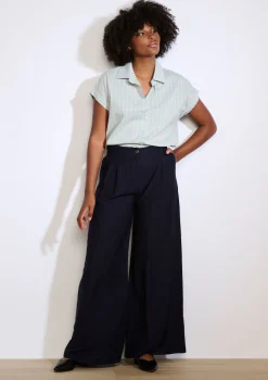 LolaLiza Wijde broek- Broeken