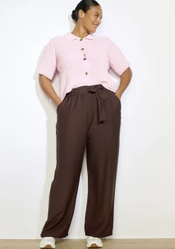 LolaLiza Wijde broek- Broeken