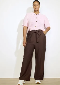 LolaLiza Wijde broek- Broeken