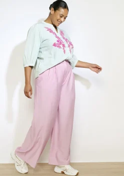 LolaLiza Wijde broek- Broeken