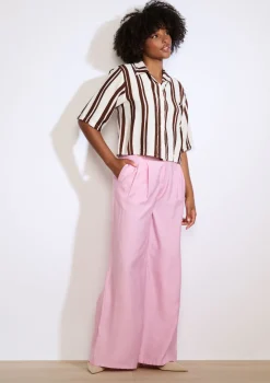 LolaLiza Wijde broek- Broeken