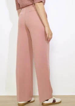 LolaLiza Wijde broek in twill- Broeken