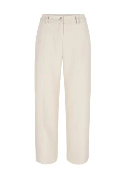 LolaLiza Wijde broek in twill- Broeken