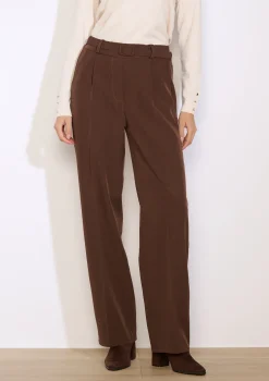 LolaLiza Wijde broek met ceintuur- Broeken