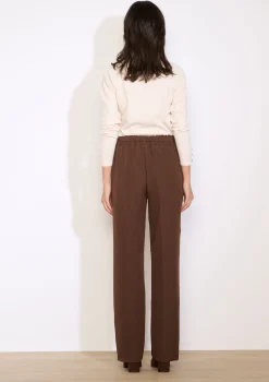 LolaLiza Wijde broek met ceintuur- Broeken