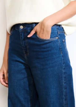 LolaLiza Wijde jeans met hoge taille- Jeans