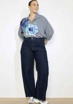 LolaLiza Wijde jeans met hoge taille- Co-Ord Sets|Jeans