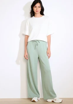 LolaLiza Wijde jersey broek- Loungewear|Broeken