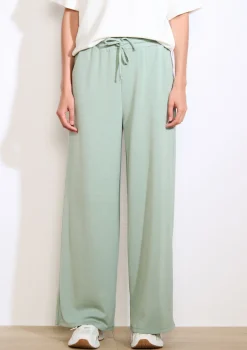 LolaLiza Wijde jersey broek- Loungewear|Broeken