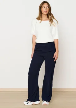 LolaLiza Wijde vloeiende broek- Broeken